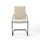 Modway Pitch Upholstered Fabric Dining Armchair Set of 2