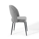 Modway Rouse Upholstered Fabric Dining Side Chair Set of 2