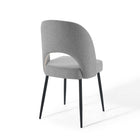 Modway Rouse Upholstered Fabric Dining Side Chair Set of 2