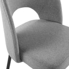 Modway Rouse Upholstered Fabric Dining Side Chair Set of 2