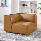 Modway Restore Vegan Leather Sectional Sofa Corner Chair