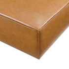 Modway Restore Vegan Leather Ottoman