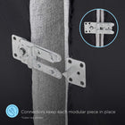 Modway Bartlett 4-Piece Vegan Leather Sectional Sofa EEI-4517