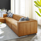 Modway Bartlett 5-Piece Vegan Leather Sectional Sofa EEI-4521
