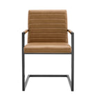 Modway Savoy Vegan Leather Dining Chairs Set of 2