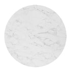 Modway Verne 35" Artificial Marble Dining Table