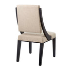 Modway Cambridge Upholstered Fabric Dining Chairs Set of 2
