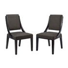 Modway Cambridge Upholstered Fabric Dining Chairs Set of 2  