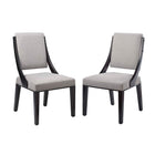 Modway Cambridge Upholstered Fabric Dining Chairs Set of 2  