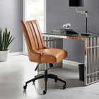 Modway Empower Channel Tufted Vegan Leather Office Chair
