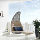 Modway Landscape Hanging Chaise Lounge Outdoor Patio Swing Chair