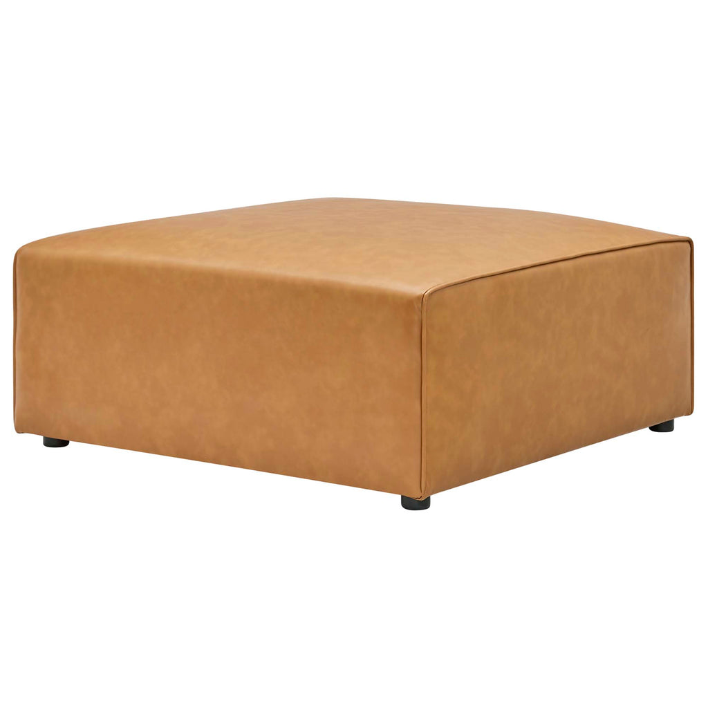 Modway Mingle Vegan Leather Ottoman  