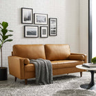 Modway Valour Leather Sofa