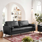 Modway Valour 81" Leather Sofa
