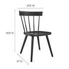 Modway Sutter Wood Dining Side Chair
