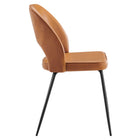 Modway Nico Vegan Leather Dining Chair Set of 2