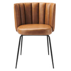 Modway Virtue Vegan Leather Dining Chair Set of 2