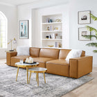 Modway Restore 3-Piece Vegan Leather Sofa