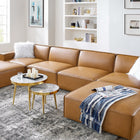 Modway Restore 6-Piece Vegan Leather Sectional Sofa EEI-4713