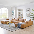 Modway Restore 6-Piece Vegan Leather Sectional Sofa EEI-4713