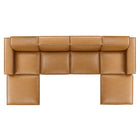 Modway Restore 6-Piece Vegan Leather Sectional Sofa EEI-4713