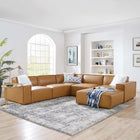 Modway Restore 6-Piece Vegan Leather Sectional Sofa EEI-4714