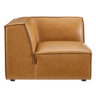 Modway Restore 8-Piece Vegan Leather Sectional Sofa