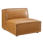 Modway Restore 8-Piece Vegan Leather Sectional Sofa