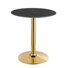 Modway Verne 28" Artificial Marble Dining Table  