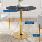 Modway Verne 35" Artificial Marble Dining Table