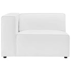 Modway Mingle 2-Piece Vegan Leather Sectional Sofa Loveseat