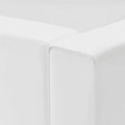 Modway Mingle 5-Piece Vegan Leather Sectional Sofa