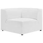 Modway Mingle 7-Piece Vegan Leather Sectional Sofa EEI-4798