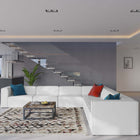 Modway Mingle 7-Piece Vegan Leather Sectional Sofa EEI-4798