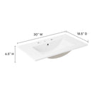 Modway Cayman 30" Bathroom Sink