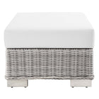 Modway Conway Outdoor Patio Wicker Rattan Ottoman
