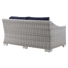 Modway Conway Outdoor Patio Wicker Rattan Loveseat