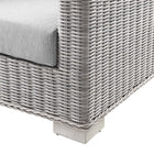 Modway Conway Outdoor Patio Wicker Rattan Sofa