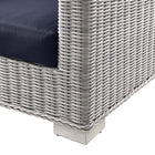 Modway Conway Outdoor Patio Wicker Rattan Sofa