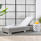 Modway Conway Outdoor Patio Wicker Rattan Chaise Lounge