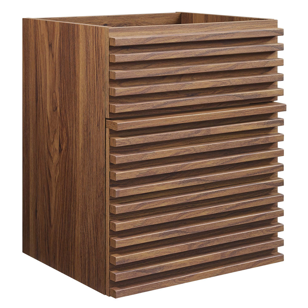Modway Render 18" Wall-Mount Bathroom Vanity Cabinet (Sink Basin Not Included)  
