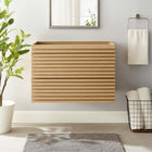 Modway Render 30" Wall-Mount Bathroom Vanity Cabinet (Sink Basin Not Included)