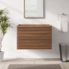 Modway Render 30" Wall-Mount Bathroom Vanity Cabinet (Sink Basin Not Included)