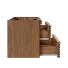 Modway Render 30" Wall-Mount Bathroom Vanity Cabinet (Sink Basin Not Included)