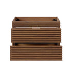 Modway Render 30" Wall-Mount Bathroom Vanity Cabinet (Sink Basin Not Included)