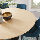 Modway Lippa 60" Round Wood Dining Table