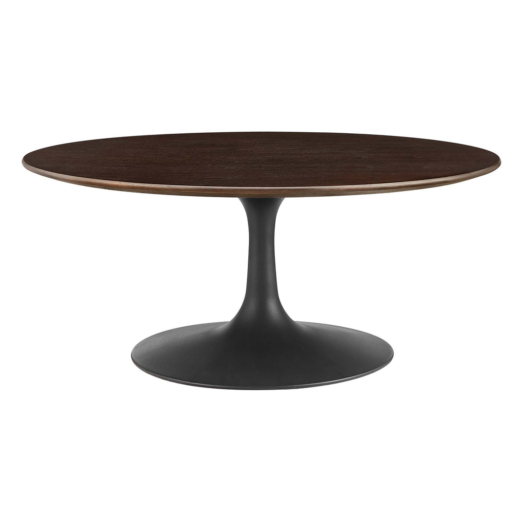 Modway Lippa 36" Round Wood Coffee Table  