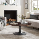 Modway Lippa 36" Round Wood Coffee Table