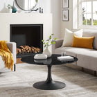 Modway Lippa 36" Round Faux Marble Coffee Table