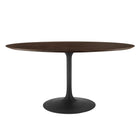 Modway Lippa 60" Oval Wood Dining Table  